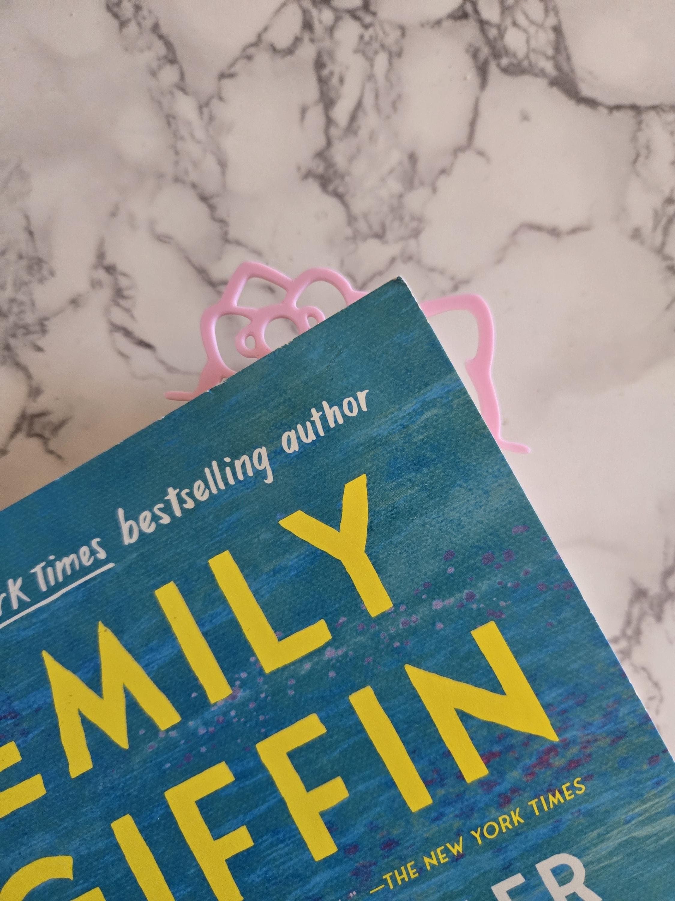 Pink Hello Kitty bookmark